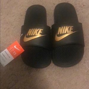 Nike size 13 Benassi JDI Slides
